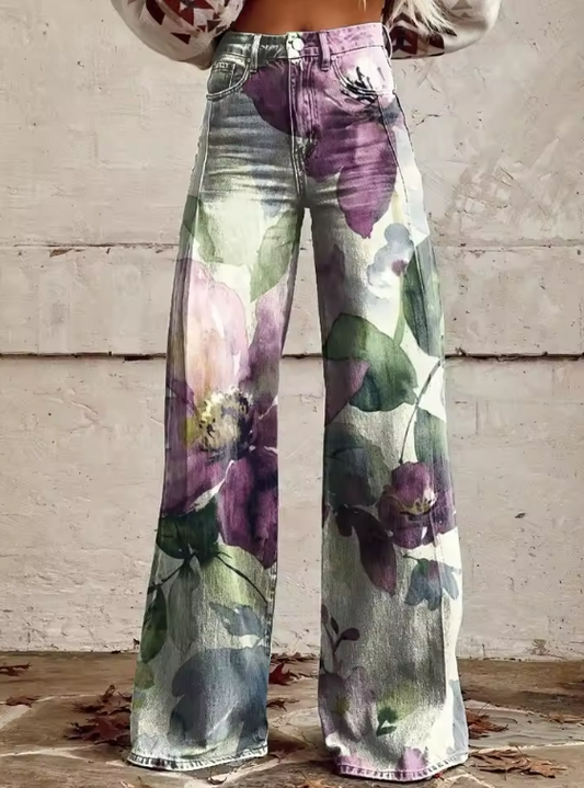 Alessia - Boho Retro Chic Trousers