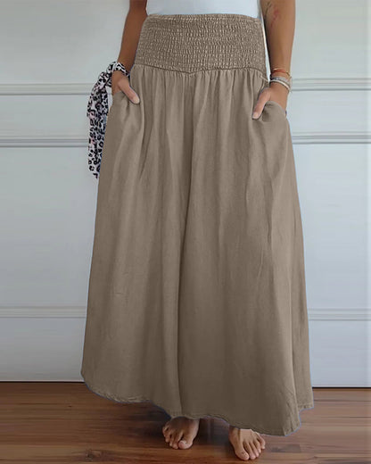 Reina - Comfortable Wide Trousers