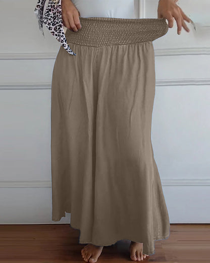 Reina - Comfortable Wide Trousers