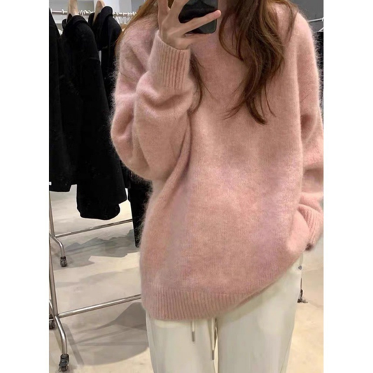 MIRIELLE™ - Comfy Long Sleeve Round Neck Sweater
