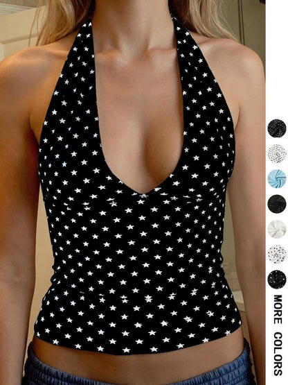 MULAC™ - Casual Halter Neck Sleeveless Top