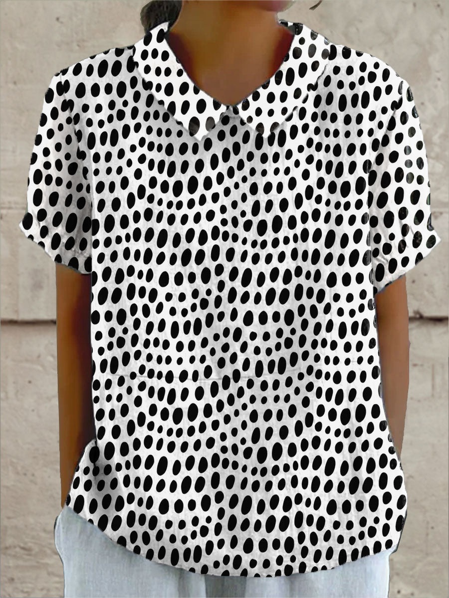 Lily | Polka Dot Shirt