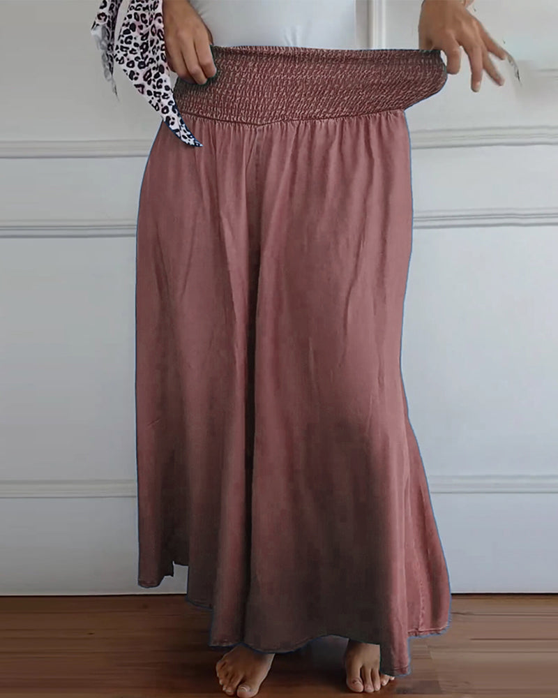 Reina - Comfortable Wide Trousers