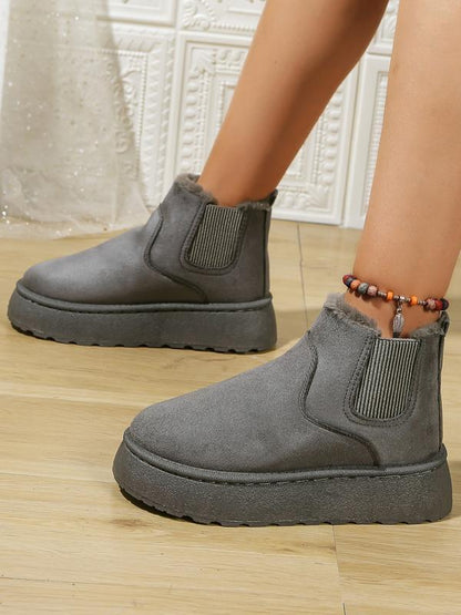 LUCY™ - High-Top Warm Thick Sole Snow Boots for Women