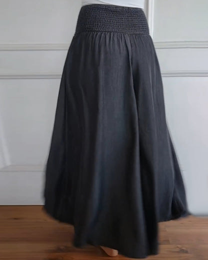 Reina - Comfortable Wide Trousers