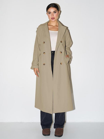 SOLANA™ - Elegant Double Breasted Winter Warm Trench Coat
