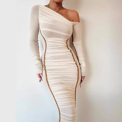 BENTE™ - Classy Bodycon Long Sleeve Midi Dress