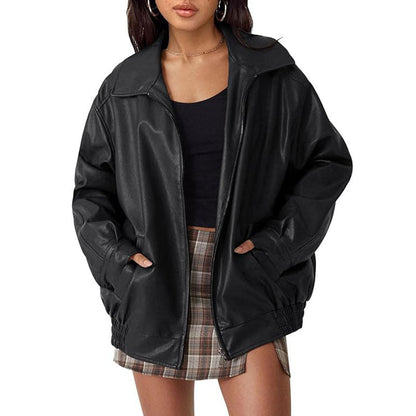 BRIONY™ - Stylish Oversized Motorcycle Jacket
