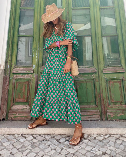Fleur™ Bohemian Maxi Dress