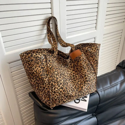 ODILE™– Effortless Chic Leopard Tote Bag