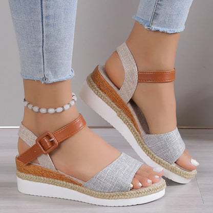 CHARLENE™ – Relaxed Style Wedge Sandals