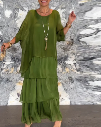 Lara – Elegant Flowing Maxi Dress