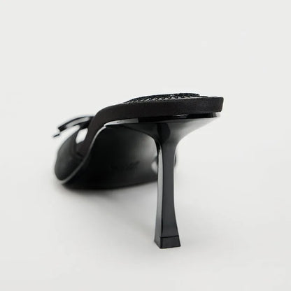 JOYCE™ – Sleek Minimalist Heeled Sandals