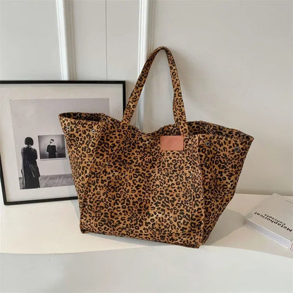 ODILE™– Effortless Chic Leopard Tote Bag