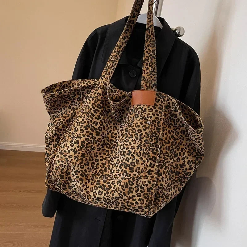 ODILE™– Effortless Chic Leopard Tote Bag