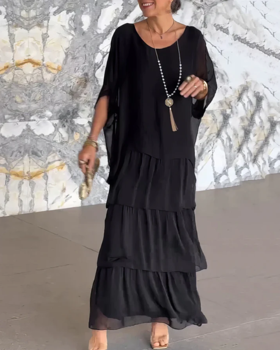 Lara – Elegant Flowing Maxi Dress