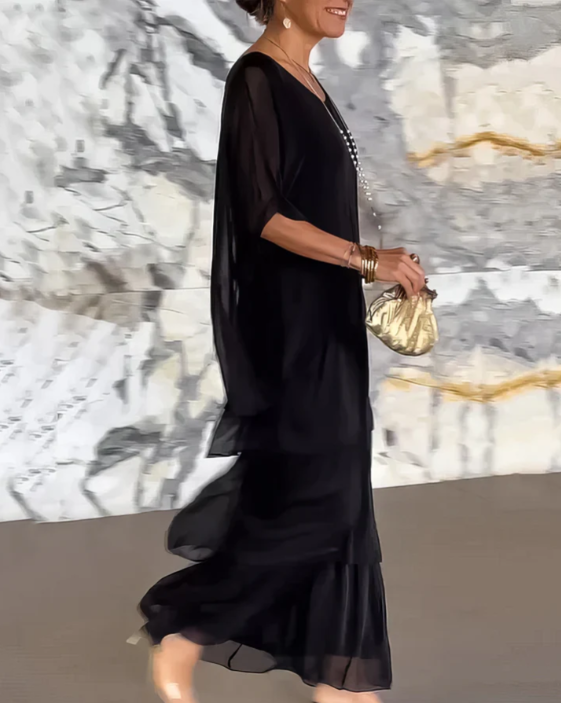 Lara – Elegant Flowing Maxi Dress