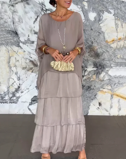 Lara – Elegant Flowing Maxi Dress