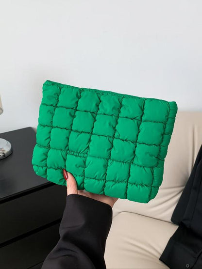 EMILY™ - Large Capacity Quilted Pouch Durable Zipper Travel Storage Bag