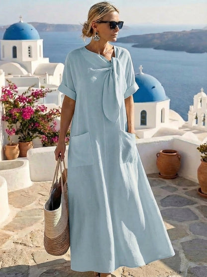Fleur™ Elegant Dress with Pockets