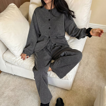 MAISIE™ - Relaxed Button-Up Two-Piece Set
