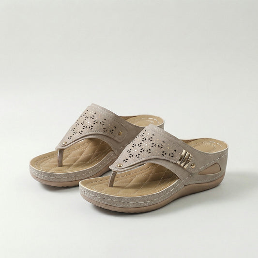 Élodie™ - Ladies' wedge sandals with open toe