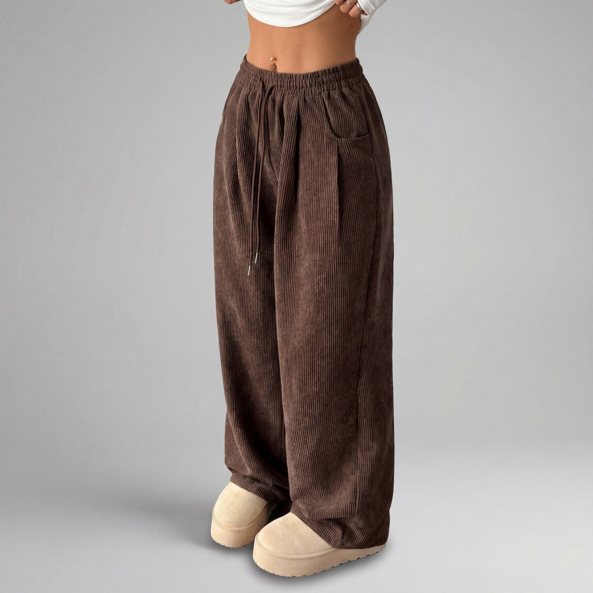 TABITHA™ – Cozy Loose-Fitting Drawstring Trousers
